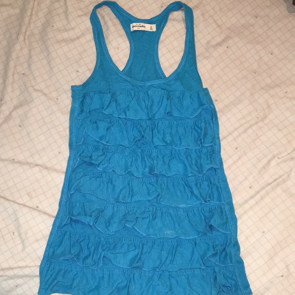 Ruffle tank